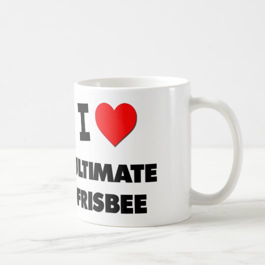 Mug J'aime le frisbee final (Droite)