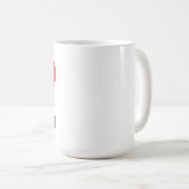 Mug J'aime le gauchisme (Devant droit)