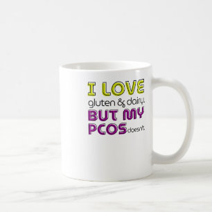 Mug J'aime le gluten et le lait, mais mes cos ne s'acc