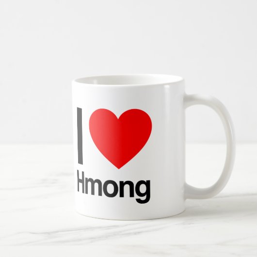 Mug j'aime le hmong (Droite)