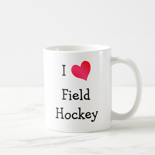 Mug J'Aime Le Hockey De Champ (Droite)
