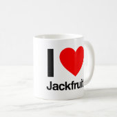Mug j'aime le jackfruit (Devant droit)