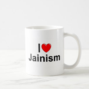 Mug J'aime le jaïnisme (de coeur)