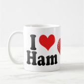 Mug J'aime le jambon (Gauche)