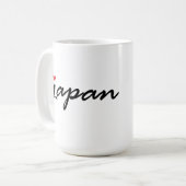 Mug J'aime le Japon (Devant gauche)