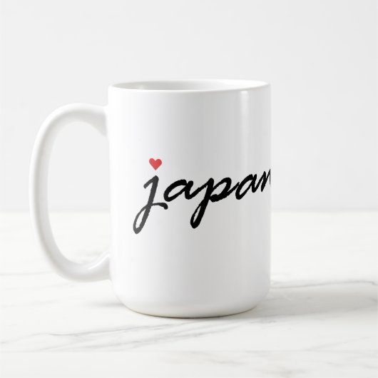 Mug J'aime le Japon (Gauche)