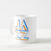 Mug J'aime le jazz (Devant gauche)