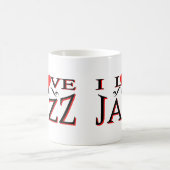 Mug J'aime le jazz (Centre)