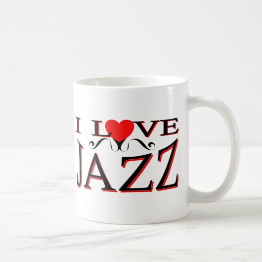 Mug J'aime le jazz (Droite)