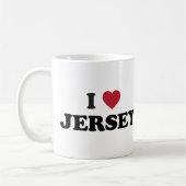 Mug J'aime le Jersey (Gauche)
