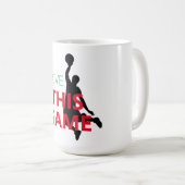 Mug J'Aime Le Jeu De Basketball (Devant droit)