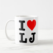 Mug "J'aime le JL" (Gauche)