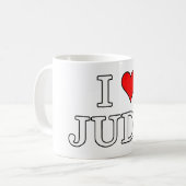 Mug J'aime le judo (Devant gauche)