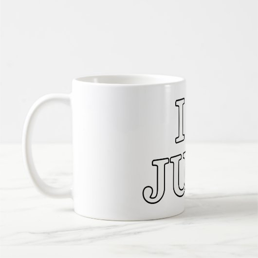 Mug J'aime le judo (Gauche)