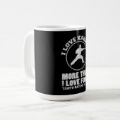 Mug J'Aime Le Karaté Plus Que J'Aime Le Cadeau Aliment (Devant gauche)