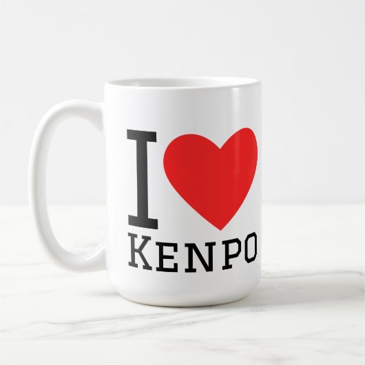 Mug J'aime le kenpo (Gauche)