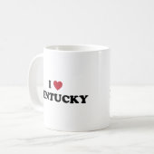 Mug J'aime le Kentucky (Devant gauche)