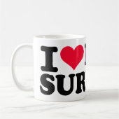 Mug J'aime le kitesurf (Gauche)