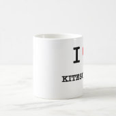 Mug J'aime le kitesurf (Centre)