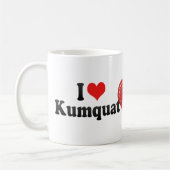 Mug J'aime le kumquat (Gauche)