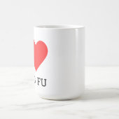 Mug J'aime le kung fu (Centre)