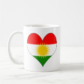 Mug J'aime le Kurdistan (Gauche)