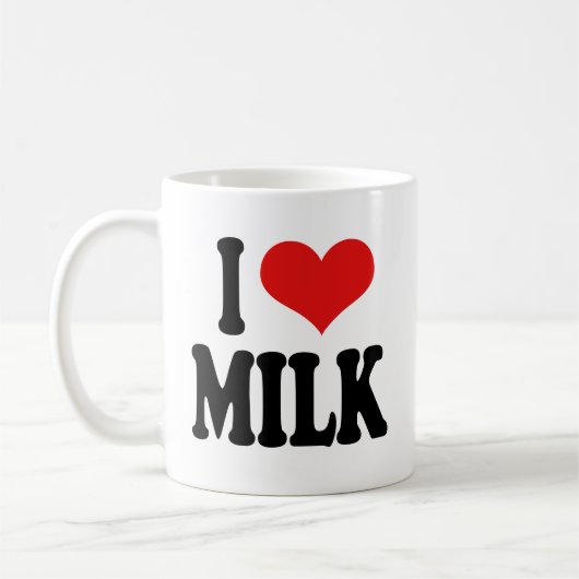 Mug J'aime le lait (Gauche)