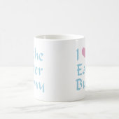 Mug J'aime le lapin de Pâques (Centre)