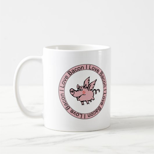 Mug J'aime le lard (Gauche)