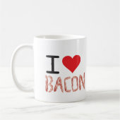Mug J'aime le lard (Gauche)
