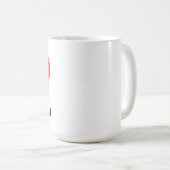 Mug J'aime le libéralisme (Devant droit)
