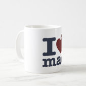 Mug J'aime le Mac (Devant gauche)