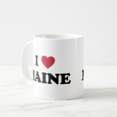 Mug J'aime le Maine (Devant gauche)