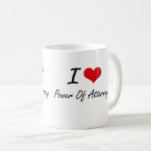 Mug J'aime le mandat (Devant droit)