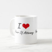Mug J'aime le mandat (Devant gauche)