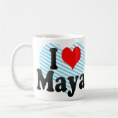 Mug J'aime le Maya (Gauche)