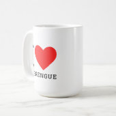 Mug J'aime le merengue (Devant gauche)