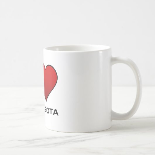 MUG J'AIME LE MINNESOTA (Droite)
