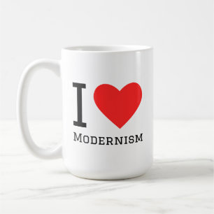 Mug J'aime le modernisme