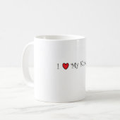 Mug J'aime le mon allume ! (Devant gauche)