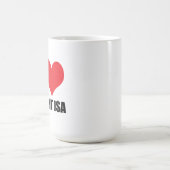 Mug J'aime le Mont Isa (Centre)