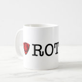 Mug J'aime le moteur rotatoire (Devant gauche)