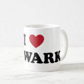 Mug J'aime le New Jersey de Newark (Devant droit)