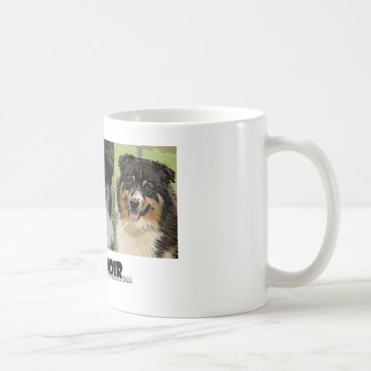 MUG "J'aime le noir" (Droite)