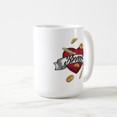 Mug J'aime le pain (Devant droit)