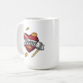 Mug J'aime le pain (Devant gauche)