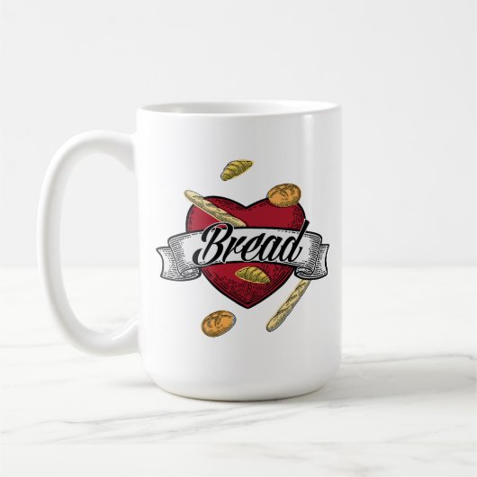 Mug J'aime le pain (Gauche)