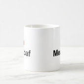 Mug J'aime le pain de viande (de coeur) (Centre)