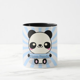 Mug J'aime le panda