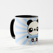 Mug J'aime le panda (Devant gauche)